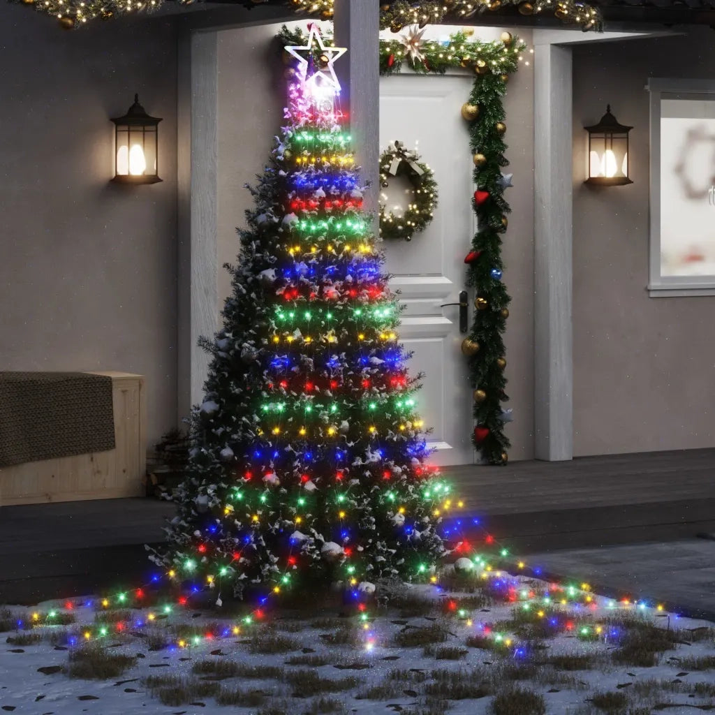 Illuminazione per Albero di Natale 320 LED Colorato 375 cm CFW3805519