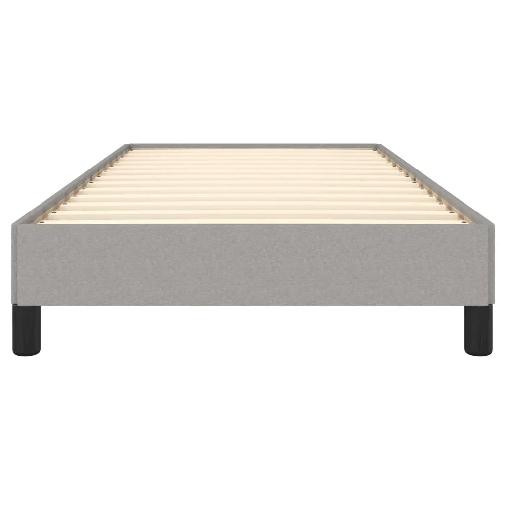 Giroletto senza Materasso Grigio Chiaro 90x200 cm Tessuto 346688