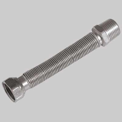 FLESSIBILE INOX PER ACQUA MF  3/4 130220 mm     MADE IN ITALY