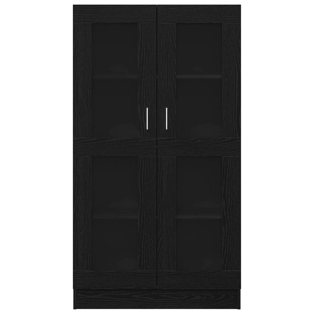 Armadio per Libri Rovere Nero 82,5 x 30,5 x 150 cm 3329276