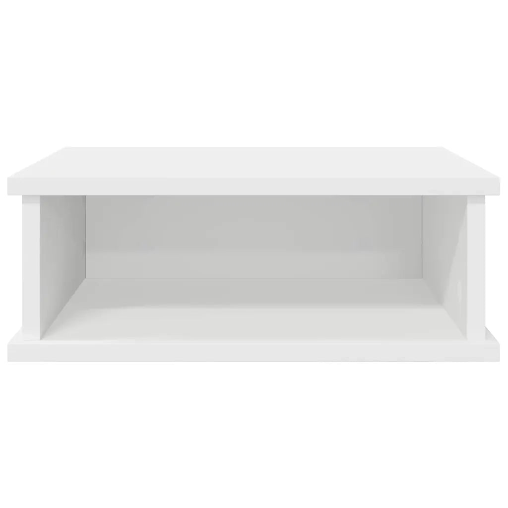 Comodino 2 pcs Bianco 40 x 31 x 15 cm Legno multistrato 891105
