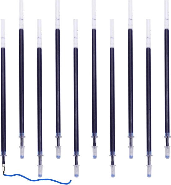 Vernici per pennarelli 0,5 mm - 10 pezzi (Azzurro, 130 mm)