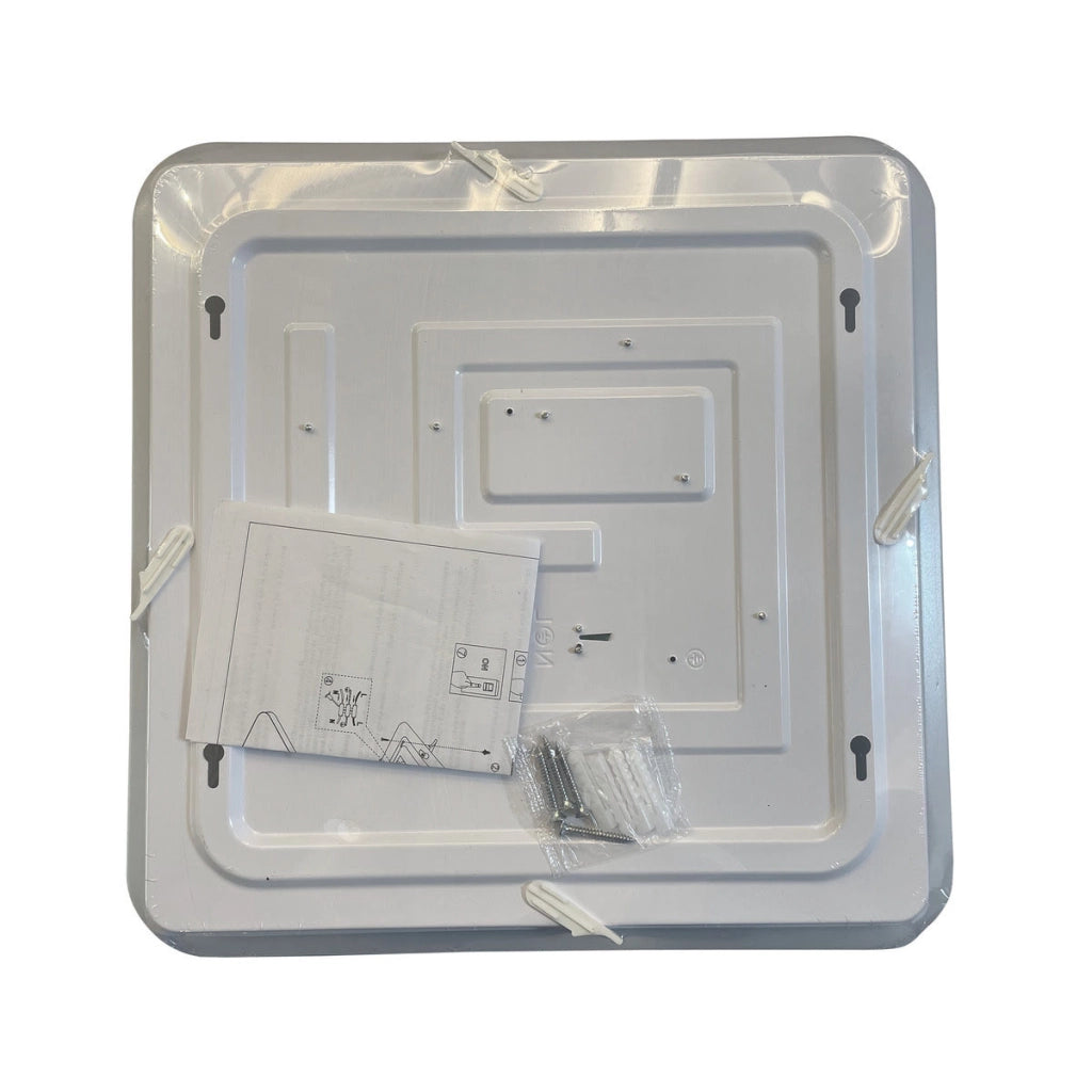 Plafoniera LED Babilon 33cm 18W 4000K nera Light Prestige