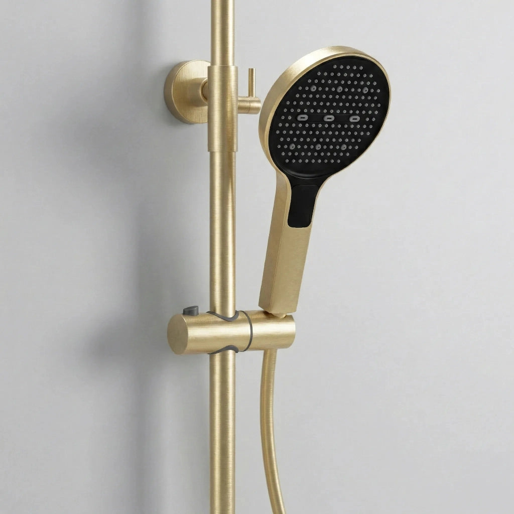 Set Doccia Rea Creo Brush Gold