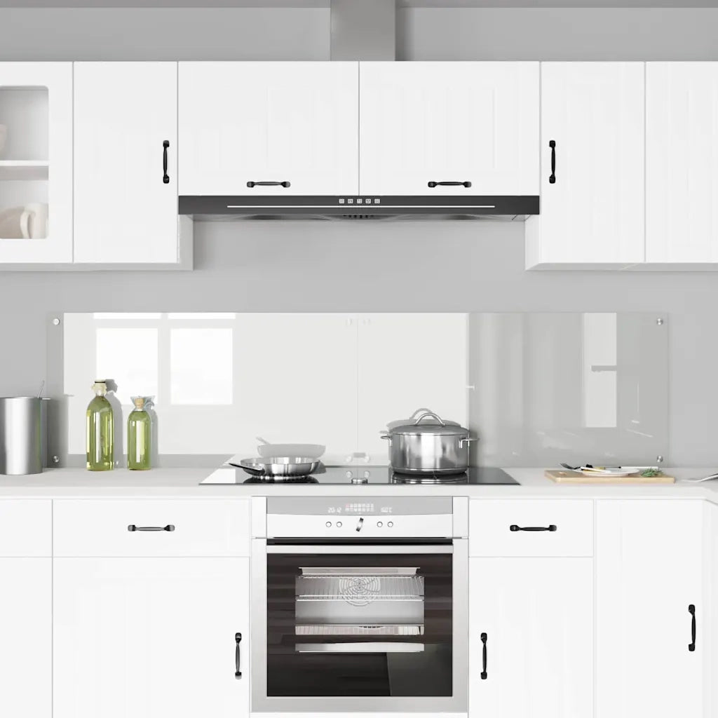 Schienale da cucina 2 pz Trasparente 100 x 50 cm CFW1505819