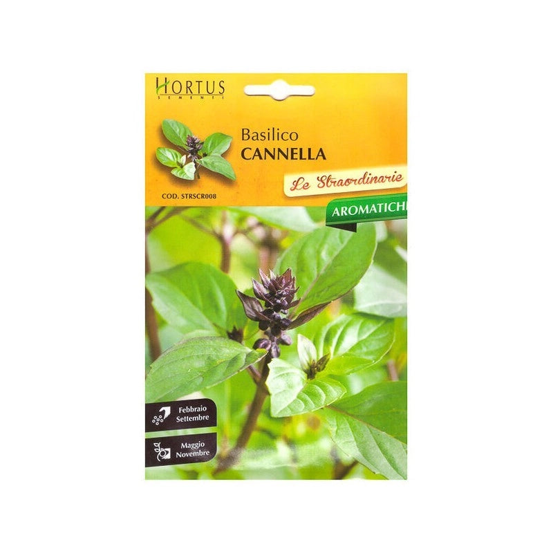 Basilico Cannella straordinarie