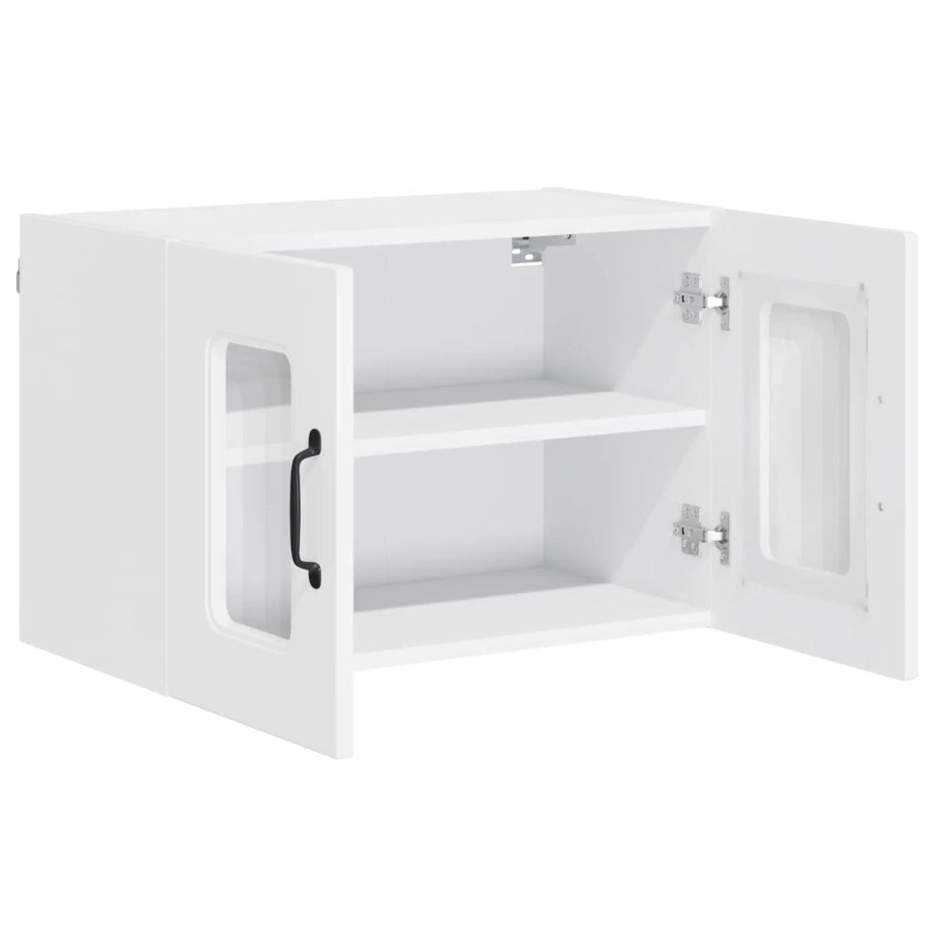 Mobile da cucina con lo scaffale-Armadio da cucina Bianco Lucido 60 x 31 x 40 cm 360499