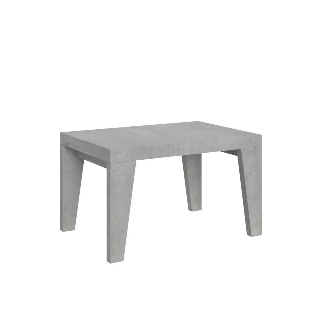 Tavolo allungabile 140/400x90 cm Naxy colore cemento