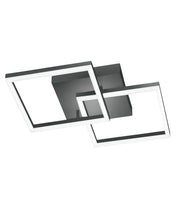 Plafoniera BARD a led moderna 39W Antracite 3394-29-282 Fabas Luce