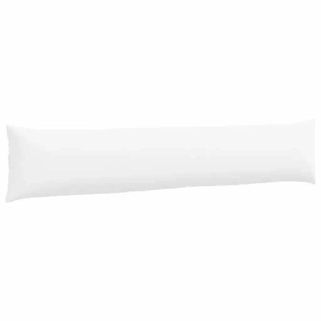 Cuscini da Divano 2 pcs Bianco 200 x 40 cm Tessuto 42013879