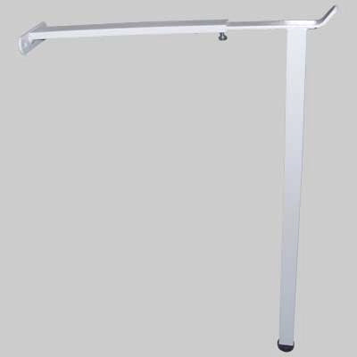 REGGI PILOZZO A TERRA  H 400 bianco     MADE IN ITALY