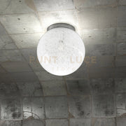 GLITTER PLAFONIERA D.25 CM. 1 LUCE 1135-PL25