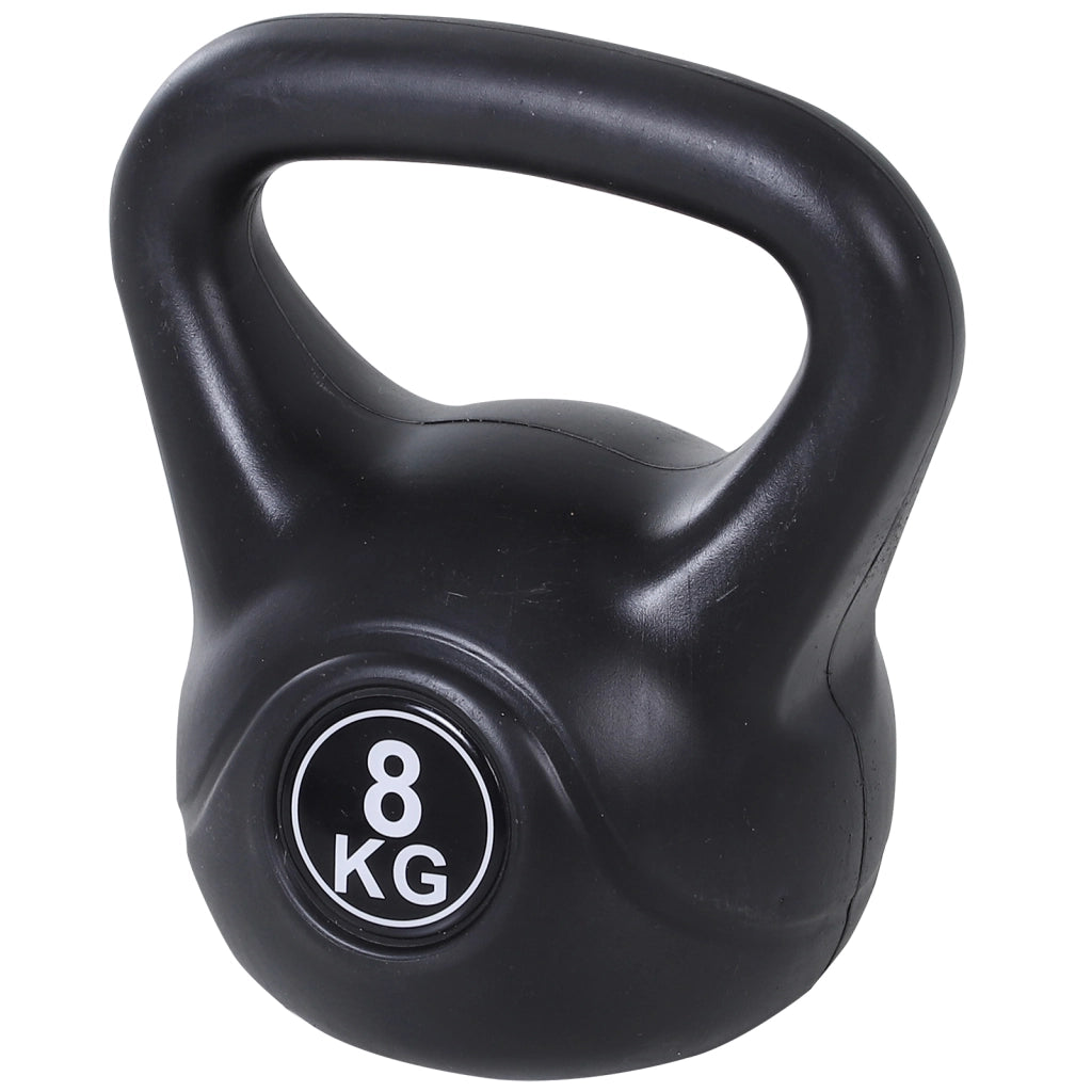 Kettlebell 8 kg ¨C zephmum ¨C Nero 22x17x24 cm