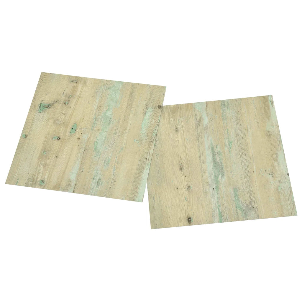 Tavole per Pavimenti 5,11 m² 55 pcs PVC Bianco e Marrone Chiaro 42046342
