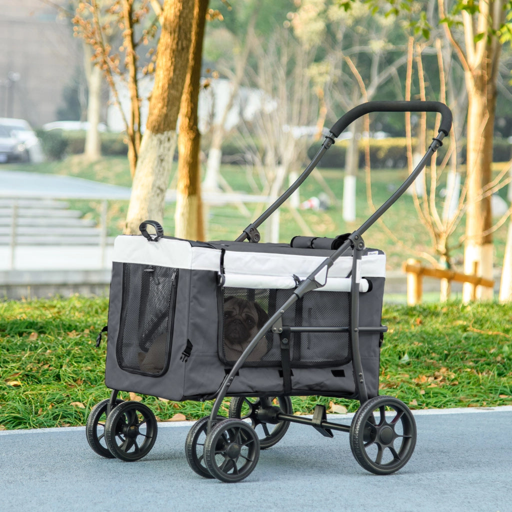 Casetta da Esterno per Cani Pieghevole ¨C Minimal ¨C Grigio