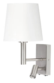 Applique hotel Harvey E27 LED lettura cromo Rabalux