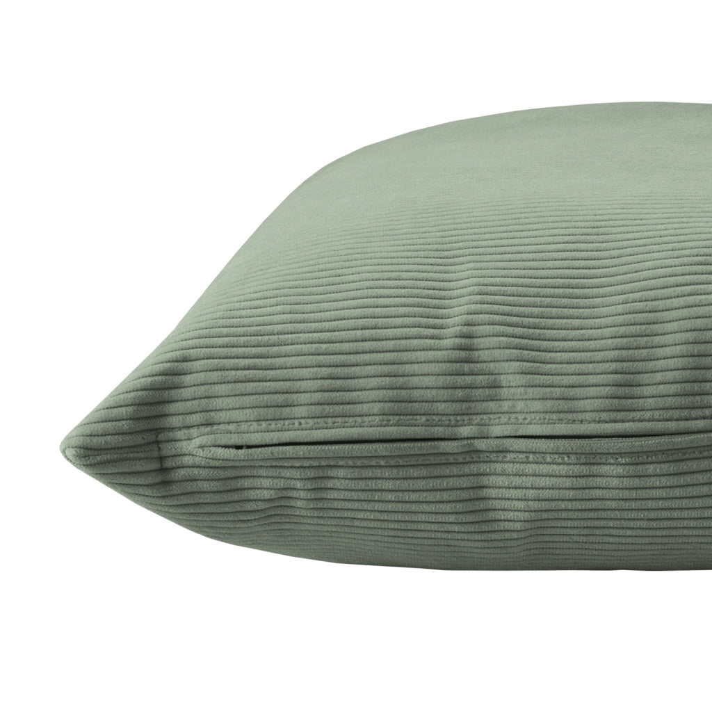 Cuscino rettangolare velluto verde 50x30 cm - DUNE