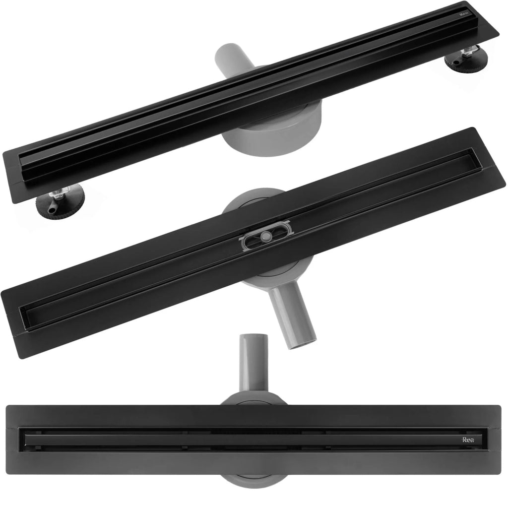 Canalina Di Scarico Neox Slim Pro Black 70