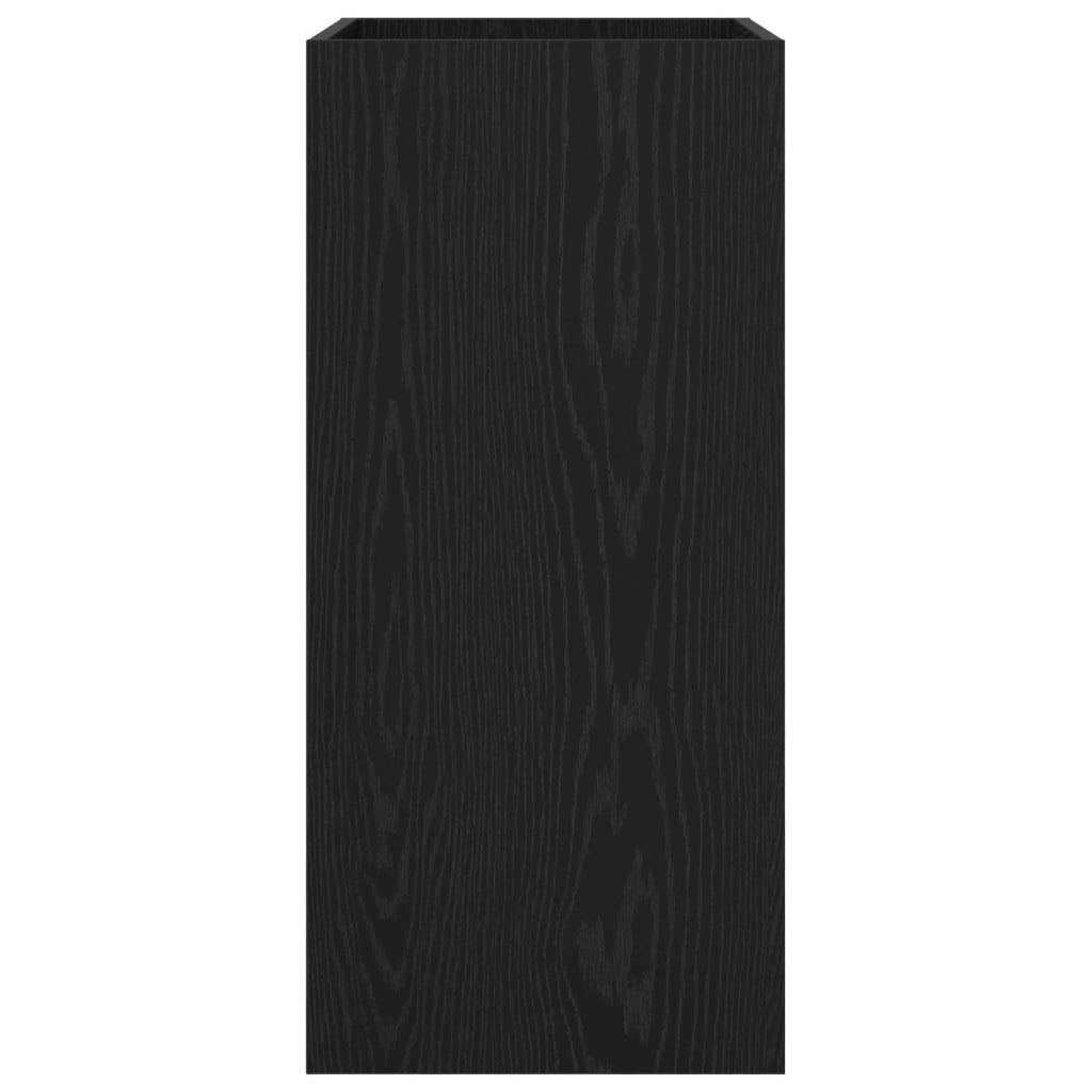 Mobiletto da Bagno Sotto Lavabo Rovere Nero 56 x 37,5 x 81 cm 890777
