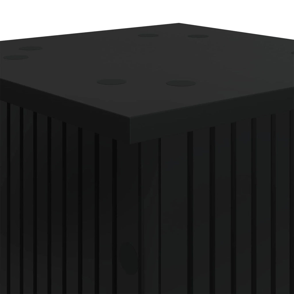 Supporto per piante 2 pcs Nero 30,5 x 30 x 80,5 cm 899765