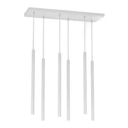 Lampada a sospensione SELTER 6xG9 grigio metallo Emibig