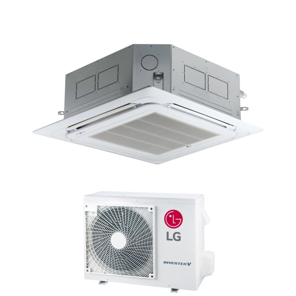 Condizionatore LG Cassetta a 4 Vie 12000 Btu CT12F R-32 Wi-Fi Optional con Pannello Incluso