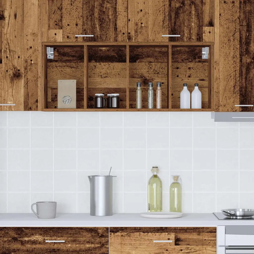 Armadio pensile Legno vecchio 40 x 29,5 x 100 cm 884472