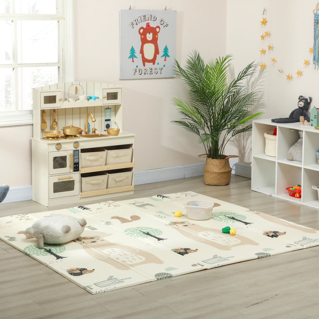 Tappeto per Bambini ¨C Minimal ¨C Multicolore, XPE, 196x176x1.5 cm