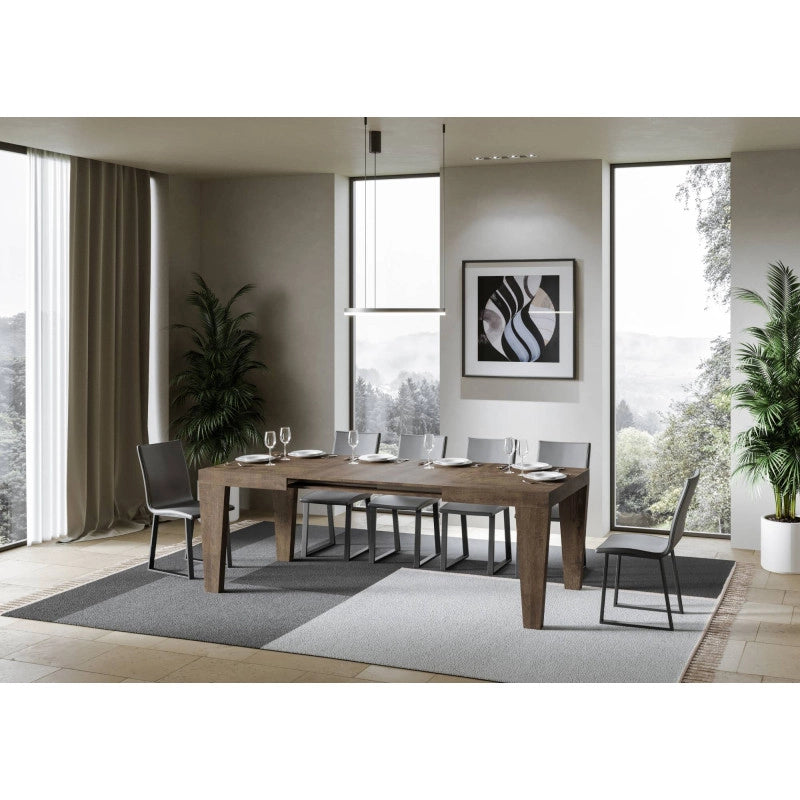 Tavolo allungabile 140/400x90 cm Spimbo - Noce