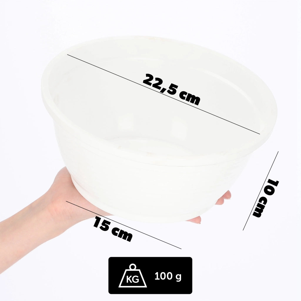 Vaso da fiori KADAX per cimitero, in plastica, per lapidi, con crisantemi, 22 cm.