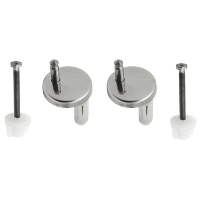 CERNIERA REGOLABILE PASSANTE/ESPANSIONE IN ACCIAO INOX- Cromo- DH- pezzi 1