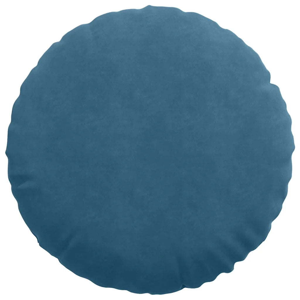 Cuscini per Seduta 2 pz | Cuscini per sedie Blu ? 80 x 29 cm Velluto
