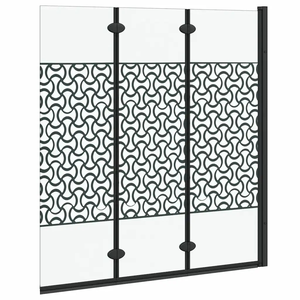 Involucro Doccia Nero e trasparente 130 x 130 cm 42018552