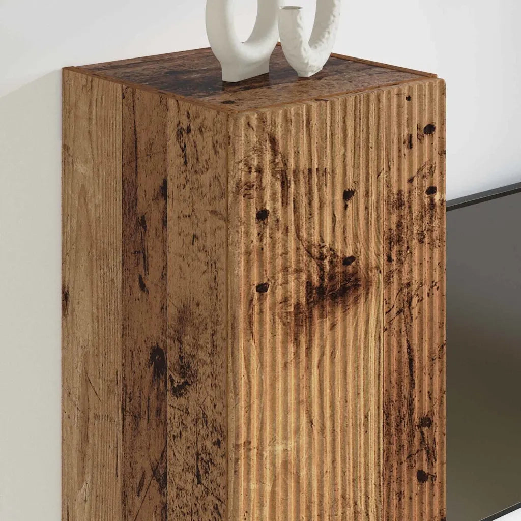 Mobile TV da parete Legno vecchio 30 x 31 x 60 cm 892285