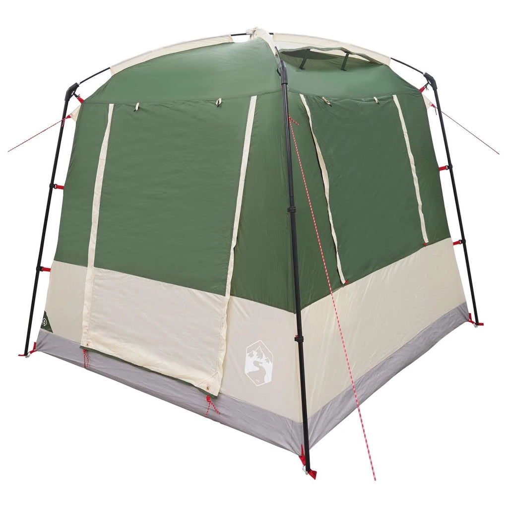 Tenda Party Verde 4 persone Poliestere 185T con rivestimento PU