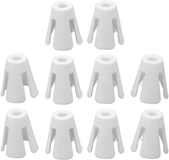 Accessori per macchina da cucire overlock, 10 pezzi, dimensioni 4 x 3 x 2 cm, contenitore per filo, contenitore per bobina, compatibile con la maggior parte delle macchine da cucire