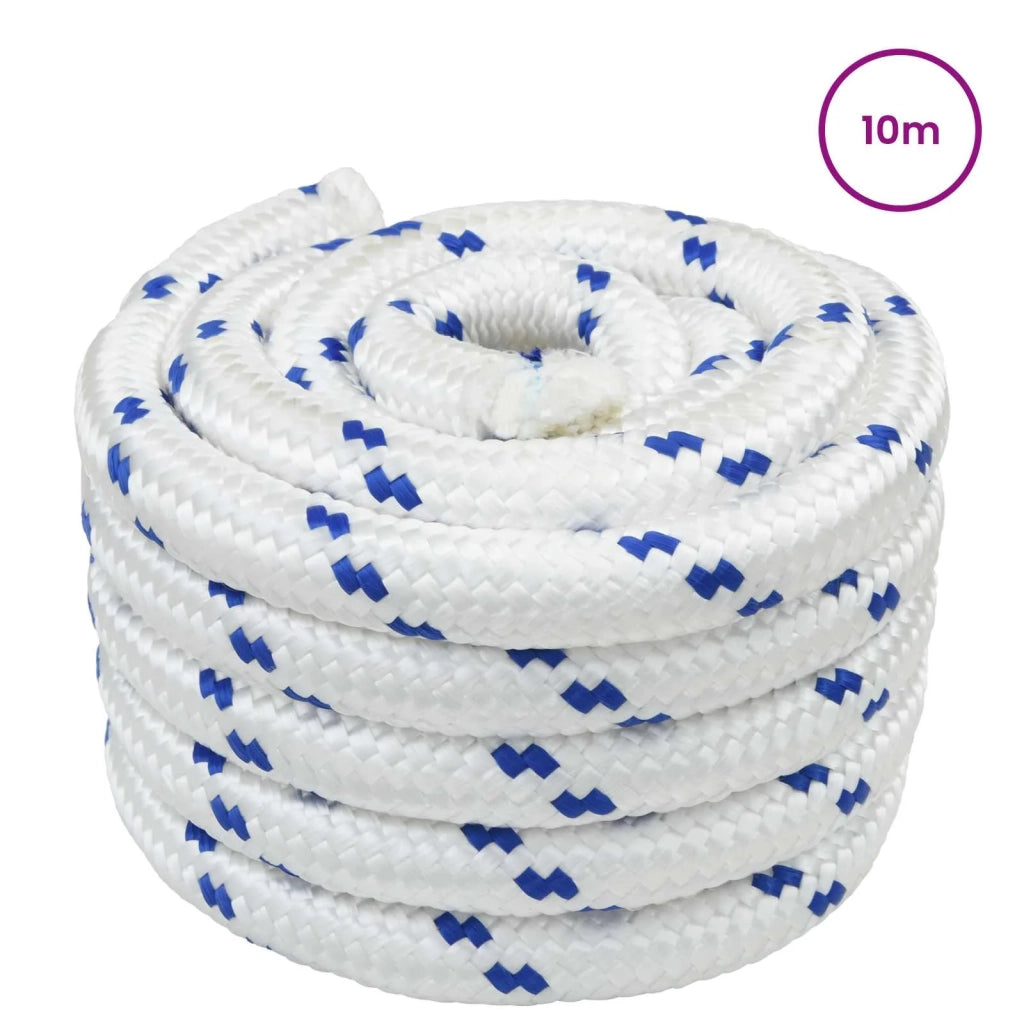 Corda da Barca 10 m 5 Bianco e Blu PP 42029553