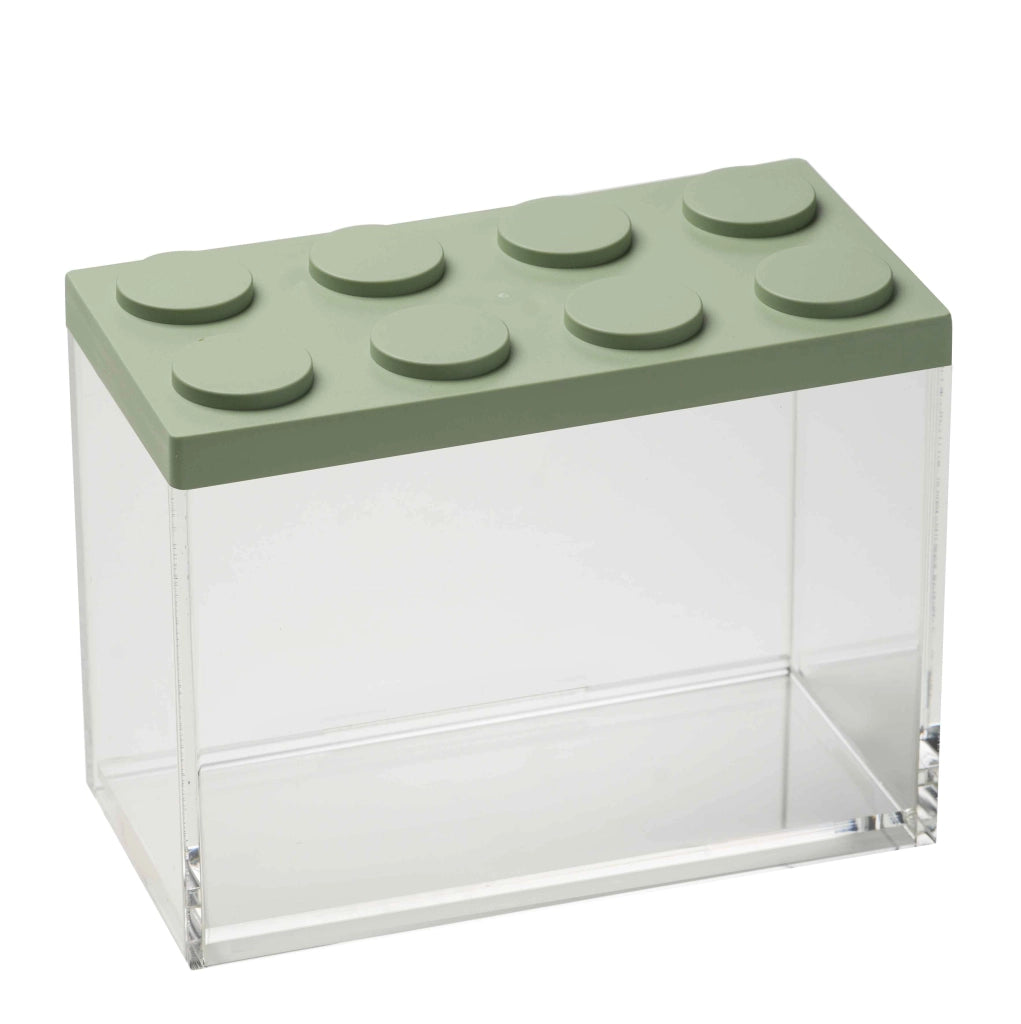CONTENITORE BRICKSTORE 0,5 litro/Azzurro