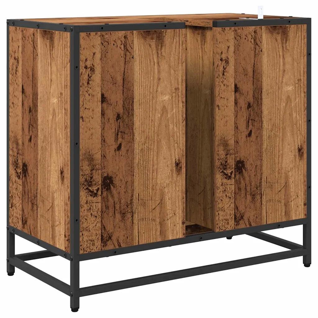 Mobile da Bagno Legno vecchio 65 x 33 x 60 cm Legno multistrato 883624