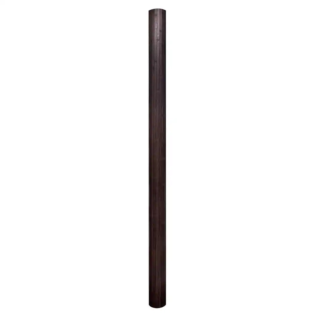 Pannello Divisore per la Stanza Bambù Marrone Scuro Larghezza 250 cm Altezza 165 cm 241669