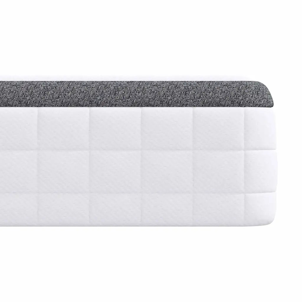 Materasso 2 pz-Set di 2 Materasso Bianco e Grigio 60 x 200 cm Molla Bonell