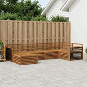 Set di divani da esterno 6 pcs Naturale 3383562
