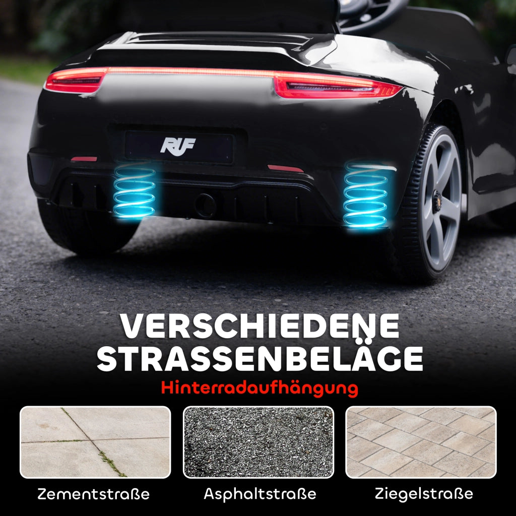 Auto elettrica per bambini ¨C zephmum ¨C nero