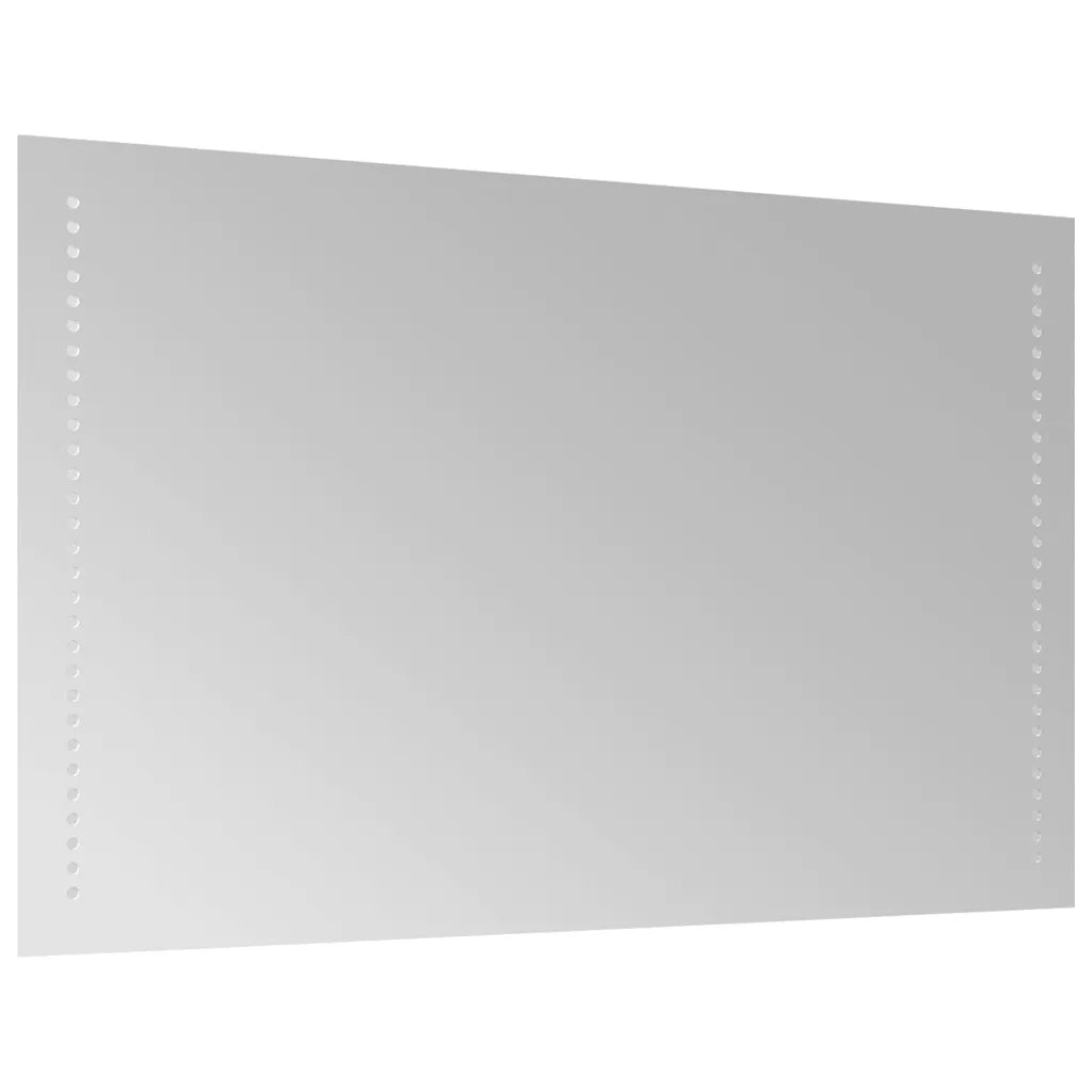 Specchio da Bagno con Luci LED 80x50 cm 151729