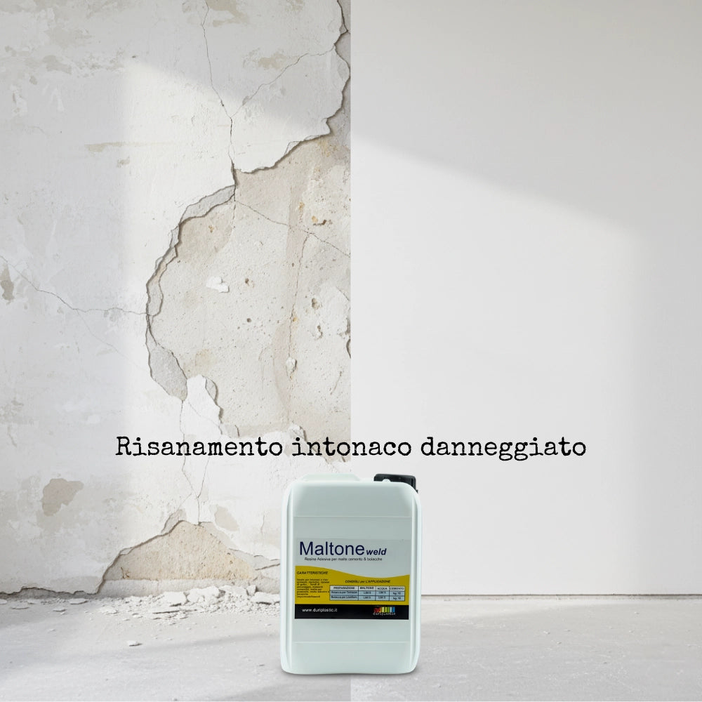 Maltone weld resina adesiva per malte e cemento *** formato 1 lt, confezione 1