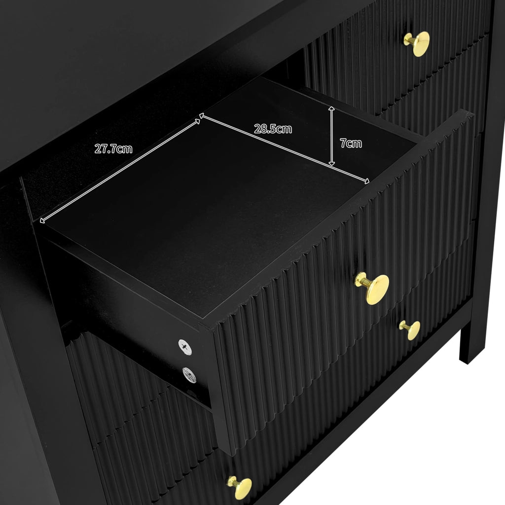 Credenza con ante speciali - Zephmum- Maniglie dorate