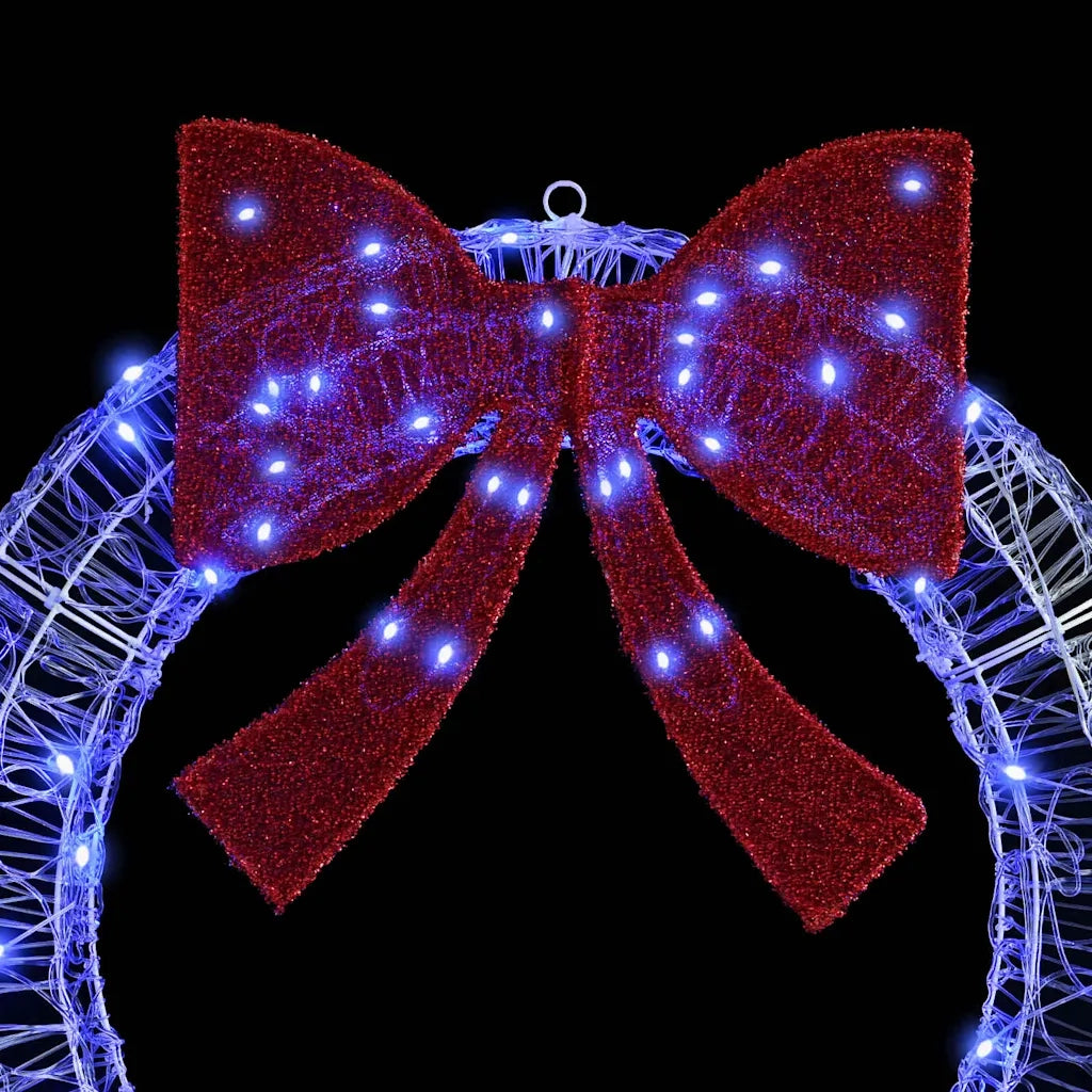 Ghirlanda con 150 LED Blu 120 cm Acrilico 42019131
