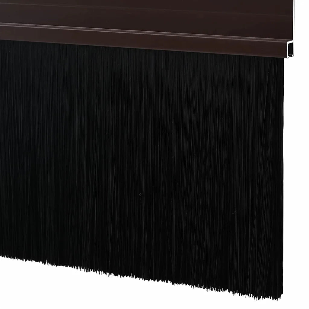 Spazzole per porte autoadesive 6 pz Marrone 100 cm CFW6084515