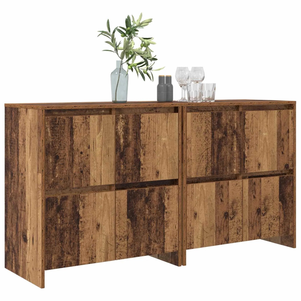 Credenza | Sideboards 2 pcs Legno vecchio 70 x 41 x 75 cm