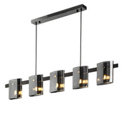 Lampada Da Soffitto APP1706-5CP Grey G9